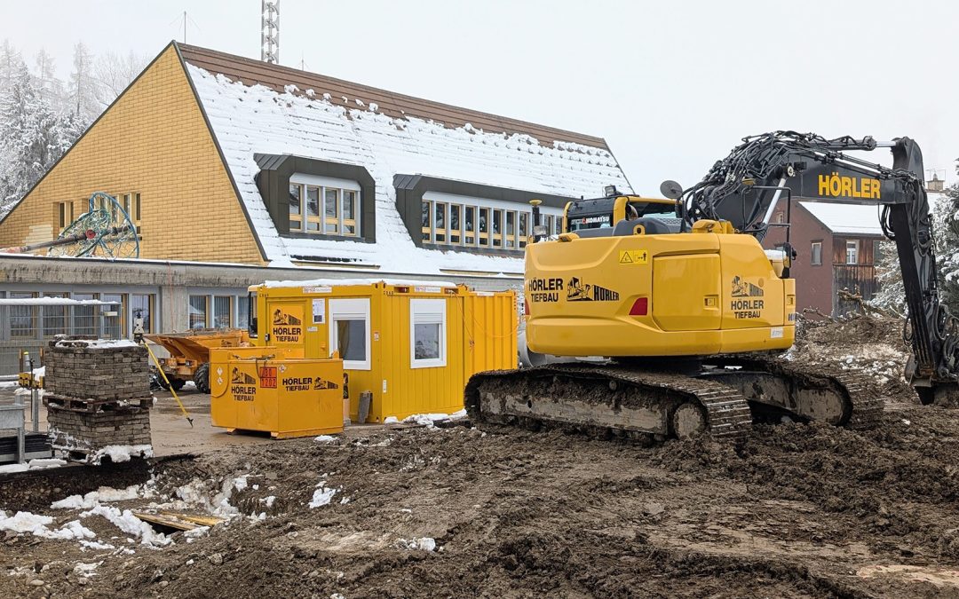 2025/02 Schulhaus Buchen Speicher Baustart