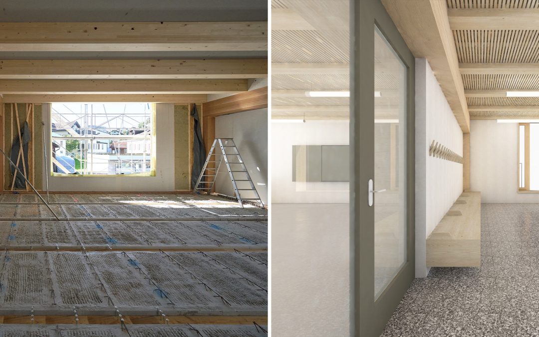 2025/10 Aufrichtfest – Holzbau Schulhaus Speicher